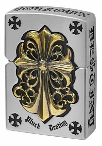 Zippo ジッポライター Full Metal Jacket CROSS フルメタルジャケット クロス ゴールド 2FMJN-CRG20