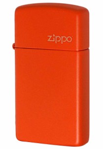Zippo ジッポライター SLIM Orange Matte スリム オレンジマット 1631ZL メール便可