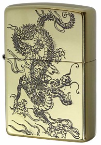 Zippo ジッポライター 和柄 龍 Japanese pattern Dragon 2BS-WDR2 メール便可