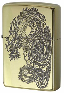 Zippo ジッポライター 和柄 龍 Japanese pattern Dragon 2BS-WDR3 メール便可