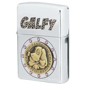 Zippo ジッポライター GALFY 200 Metal Emblem Leopard Silver ガルフィー メタル エンブレム レオパード シルバー G200-SV