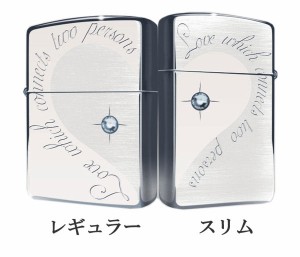 Zippo ジッポライター ペア ロマンティックハート ペアセット Romantic Heart Pair Set RHPR-SSP プレゼント 贈り物 男性 女性 かわいい 