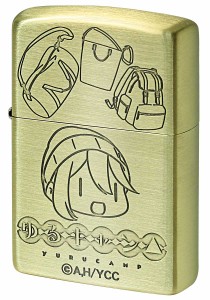 Zippo ジッポライター ゆるキャン△ キャラ アニメ 漫画 オフィシャルライセンス品 各務原なでしこ プレゼント 贈り物 男性 女性 かわい