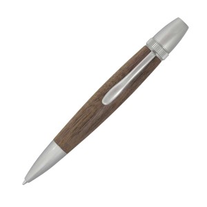 F-STYLE Wood Pen ハンドメイド 銘木ボールペン 胡桃 ウォールナット SP15203 即日 名入れ可 送料無料