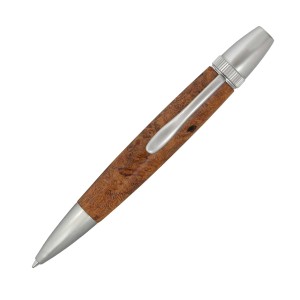 F-STYLE Wood Pen ハンドメイド 銘木ボールペン 花梨 かりん こぶ杢 SP15301 即日 名入れ可 送料無料