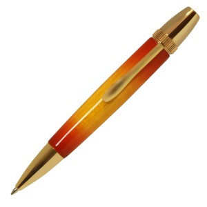 F-STYLE Air Brush Wood Pen エアーブラシ ウッドペン ギター塗装 メープルウッド 楓 ボールペン TGT1610 即日 送料無料