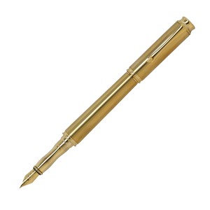F-STYLE Metal Pen メタルペン 万年筆 KMM200 Gold 即日 名入れ可 送料無料