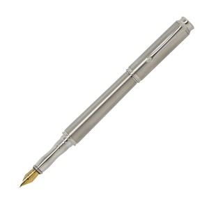 F-STYLE Metal Pen メタルペン 万年筆 KMM200 Silver 即日 名入れ可 送料無料