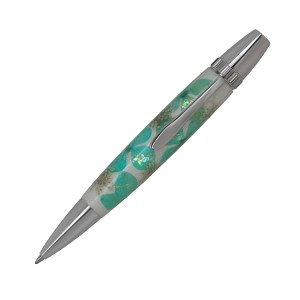 F-STYLE Flower Pen 押花 ボールペン TFB2020 紫陽花 水色 即日 送料無料