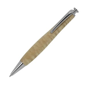 F-STYLE  Wood Knock Pen 栃 トチ ボールペン TWB2410-1 即日 名入れ可 送料無料