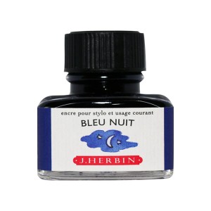 エルバン J.HERBIN ボトルインク トラディショナルインク ナイトブルー HB13019 即日