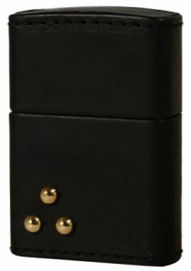 Zippo ジッポライター 革巻き レザー ワークス カオス Leather Works CHAOS LWC Z スリードットスタッズ プレゼント 贈り物 男性 かっこ