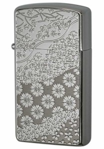 Zippo ジッポライター Metal Plate 真鍮板メタルプレート 16MP-桜 メール便可