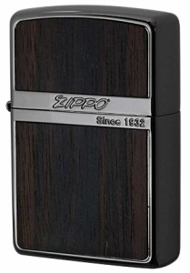 Zippo ジッポライター Wood Series ウッドシリーズ NB-Wood ダーク 黒檀 メール便可