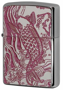 Zippo ジッポライター 200 Flat Bottom Metal Paint Plate 2MPP-Carp PK メール便可