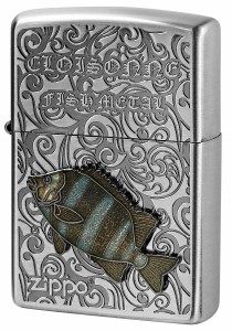 Zippo ジッポライター Vintage Cloisonne fish metal Salt Water Fish ヴィンテージ 七宝メタル AN-イシダイ メール便可