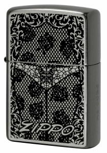 Zippo ジッポライター W Sexy Black Metal Neo Black BM S