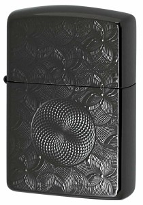 Zippo ジッポライター ARMOR GLITTER アーマー グリッター 両面加工 ネオブラック Neo Black