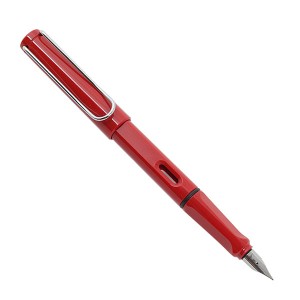 ラミー LAMY サファリ レッド 万年筆 メール便可 即日 名入れ可