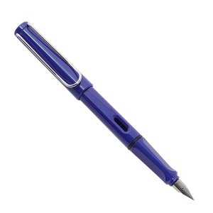 ラミー LAMY サファリ ブルー 万年筆 メール便可 即日 名入れ可