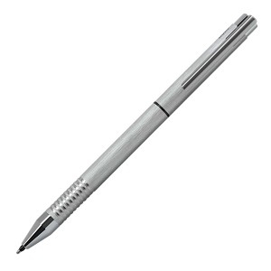 ラミー LAMY ツインペン ロゴ ステンレス ヘアライン 多機能ペン L606 即日 名入れ可 送料無料