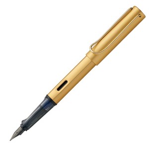 ラミー LAMY ルクス ゴールド 万年筆 即日 名入れ可 送料無料