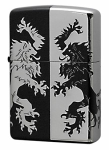 Zippo ジッポライター Monotone LION 2BKS-LIHF メール便可