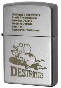 Zippo ジッポライター DESTROYERS デストロイヤーズ 2OF-HELLMOUSE メール便可