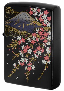 Zippo ジッポライター 本金蒔絵シリーズ 富士桜 2LA-FUJISAKURA