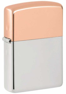 Zippo ジッポライター 限定生産 BIMETAL Sterling Silver & Copper バイメタル スターリングシルバー＆カッパー 48695