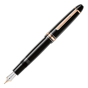 お取り寄せ モンブラン MONTBLANC マイスターシュテュック レッドゴールドコーティング ル・グラン 万年筆 名入れ可 送料無料