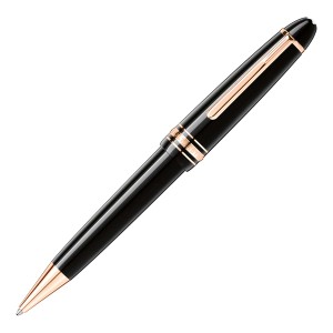 お取り寄せ モンブラン MONTBLANC マイスターシュテュック レッドゴールドコーティング ル・グラン ボールペン 112673 名入れ可 送料無料