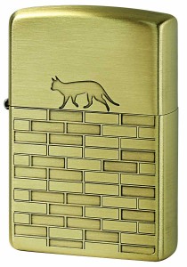 Zippo ジッポライター Cat walk キャットウォーク ブラス 2BS-CATW メール便可