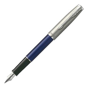 お取り寄せ パーカー PARKER SONNET ソネット ブルー＆サンドブラストCT 万年筆 2146771 名入れ可 送料無料