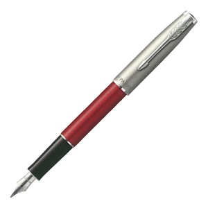 お取り寄せ パーカー PARKER SONNET ソネット レッド＆サンドブラストCT 万年筆 2146852 名入れ可 送料無料