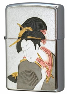 Zippo ジッポライター 電鋳板 浮世絵 メール便可