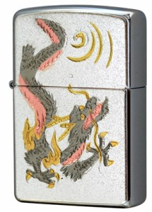 Zippo ジッポライター 電鋳板 龍 メール便可