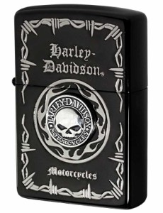 Zippo ジッポライター 日本限定Zippo Harley Davidson ハーレーダビッドソン Sメタル スカル HDP-69