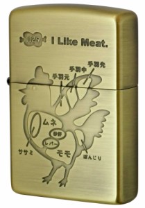 Zippo ジッポライター アイ ライク ミート I Like Meet. チキン BS メール便可