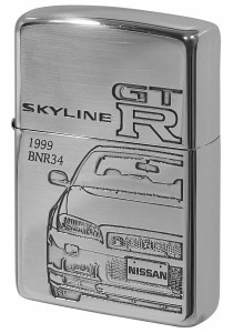 Zippo ジッポライター 日産 NISSAN スカイライン SKYLINE GT-R BNR34