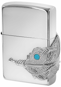 Zippo ジッポライター 純銀 スターリングシルバー ビックフェザーメタル Big Feather Metal Sterling Silver 925 ビックフェザーメタル 