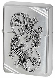 Zippo ジッポライター LUCKY CHARM ラッキーチャーム 純銀No.14 ゲッコー