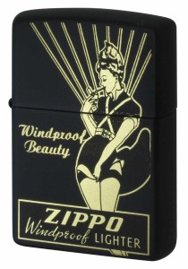 Zippo ジッポライター Windy WINDPROOF LADY BKM ウインディ ウインドプルーフ レディ BKM-2 メール便可