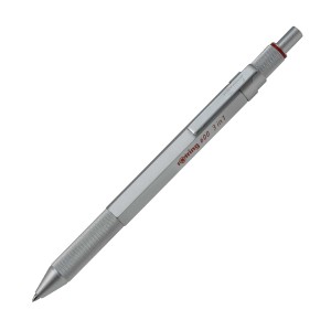 ロットリング ROTRING 600 3in1 シルバー マルチペン 多機能ペン 2164109 即日 名入れ可