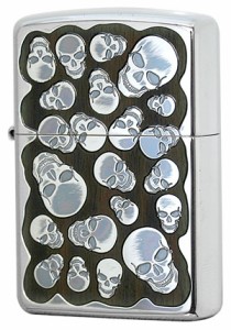 Zippo ジッポライター Random Skull Wood RSW-B