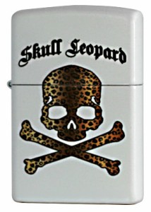 Zippo ジッポライター Skull Leopard WH メール便可