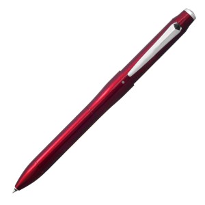 三菱鉛筆 UNI ジェットストリーム プライム ダークボルドー 3＆1 多機能ペン MSXE4-5000-05 D.65 メール便可 即日 名入れ可