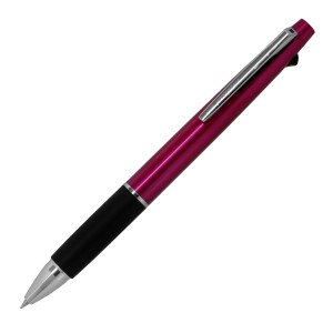 三菱鉛筆 UNI ジェットストリーム SXE3-800-05 ピンク 黒 赤 青 3色ボールペン 3SXE380005.13 メール便可 即日 名入れ可