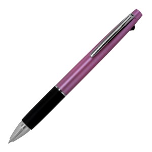 三菱鉛筆 UNI ジェットストリーム SXE3-800-05 ライトピンク 黒 赤 青 3色ボールペン 3SXE380005.51 メール便可 即日 名入れ可