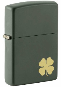 Zippo ジッポライター Four Leaf Clover 49796 メール便可